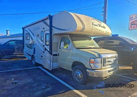 2016 Ford Econoline E450 Super Duty Cutaway Van from USA, damaged, VIN 1FDXE4FS1GDC40429